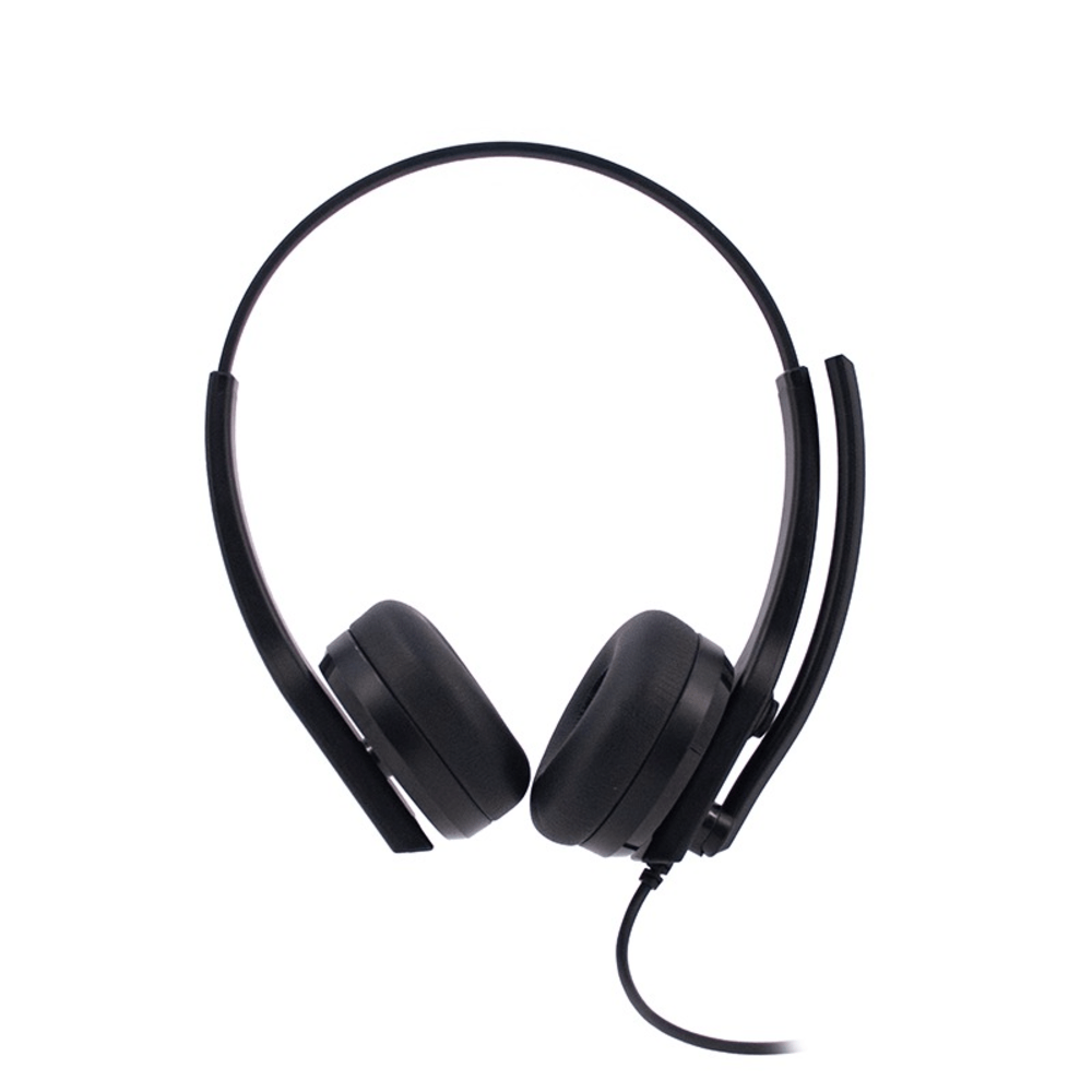 Audífono TEROS TE-8039CS, USB, Negro