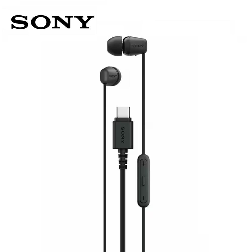 Audífonos In Ear SONY IER-EX15C Micrófono Conectividad Usb-C Negro