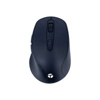 Mouse inalámbrico TEROS TE-1228S, Negro, 6 botones, Receptor USB
