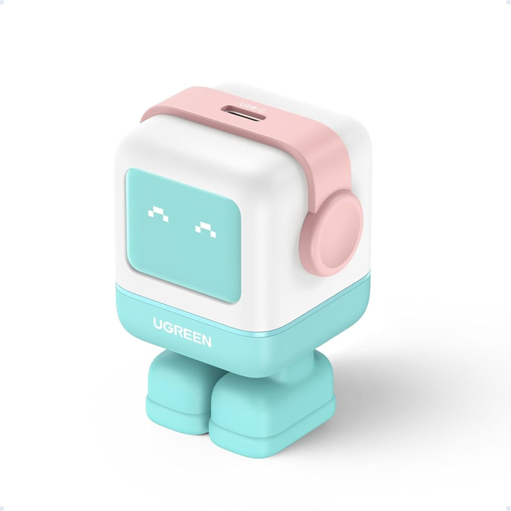 UGREEN Uno RG de 30W (USB-C Robot Gan) Pink-Blue