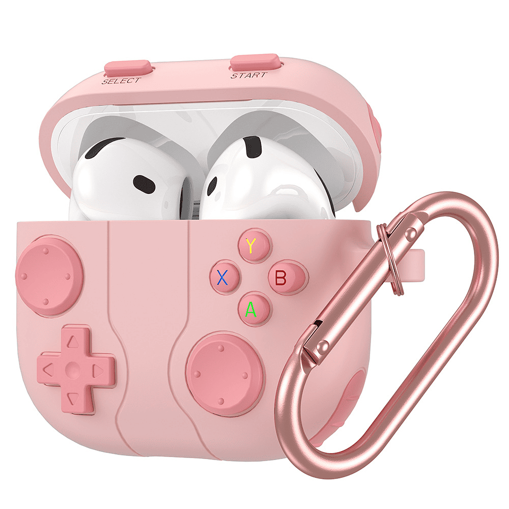 Case funda de silicona para Airpods Pro 1 y 2 Gen - Rosa