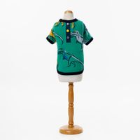 Polo Estampado Animale Pets Dinosaurios Verde T0
