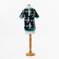 Polo Estampado Animale Pets Golondrinas Azul T0