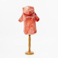 Polera con Capucha Animale Pets Tie Dye Naranja T0