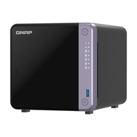 Servidor NAS QNAP TS-432X-4G, ARM AL524 4C/2GHz, 4GB RAM SODIMM