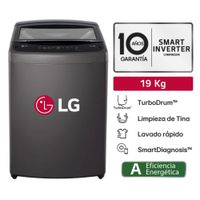 Lavadora Automática LG WT19BVTB 19 kg Negro Claro