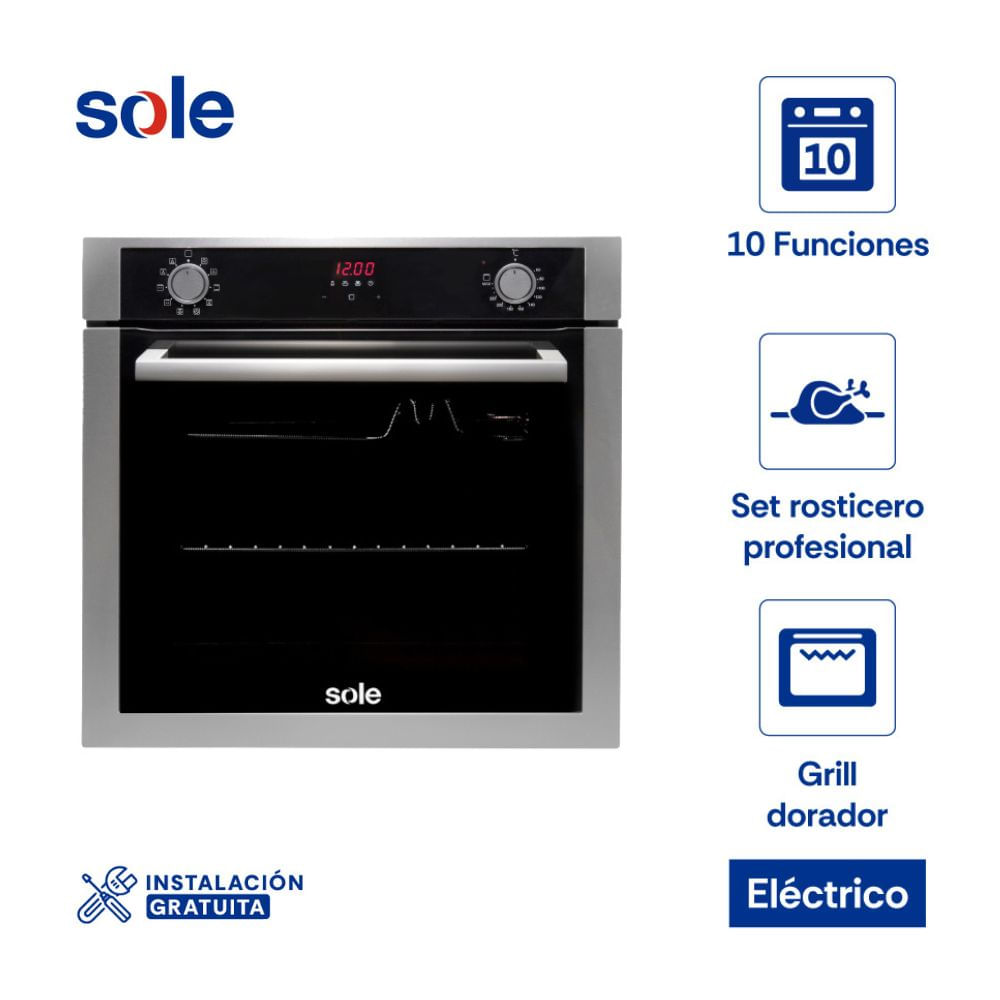 Horno Empotrable Sole Premium 73L
