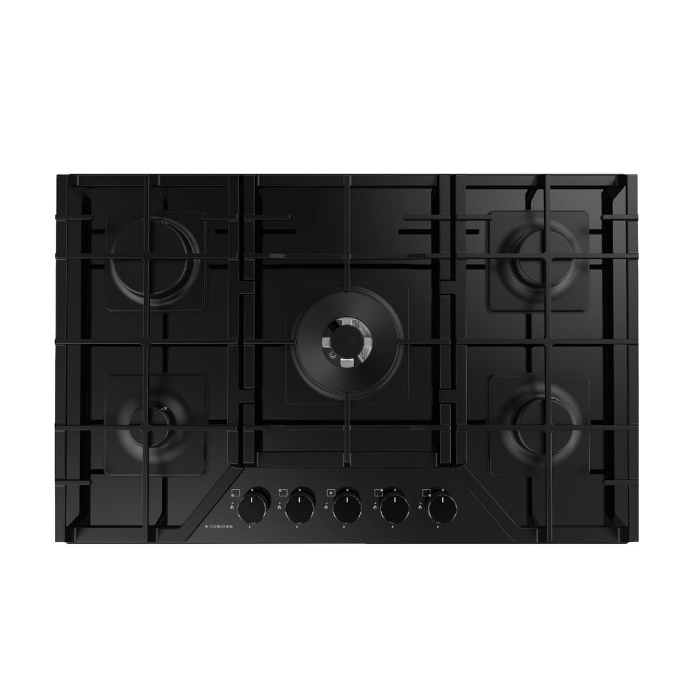 Cocina Encimera 76cm S-Collection SOLCO060 Vidrio Templado a Gas