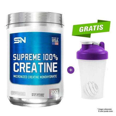 AMINOÁCIDO CREATINA 500 GRAMOS SUPREME NUTRITION AMINOÁCIDO CREATINA 500 GRAMOS SUPREME NUTRITION