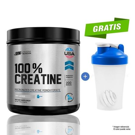100% Creatine Creatina Monohidratada 500g Creabolic Universe Nutrition