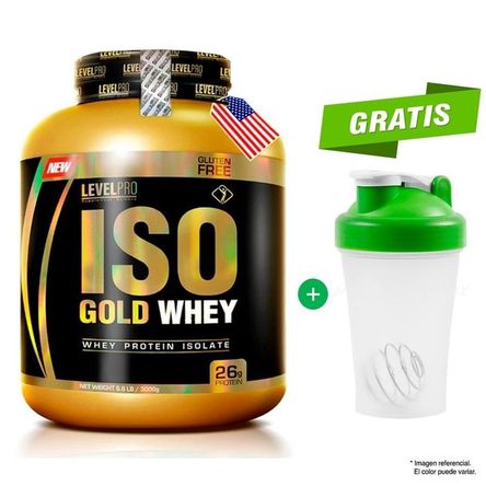 PROTEÍNA ISO GOLD WHEY DE 3000 GRAMOS CHOCOLATE