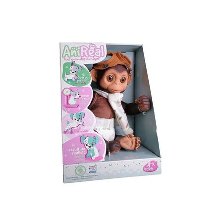 Mascota AniReal Mono Aviador con Peso Real Mascota AniReal Mono Aviador con Peso Real