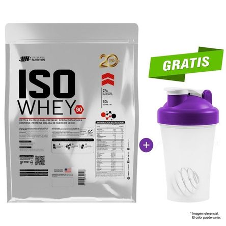 ISO WHEY 90 VAINILLA - 5kg Proteína - 167 servicios