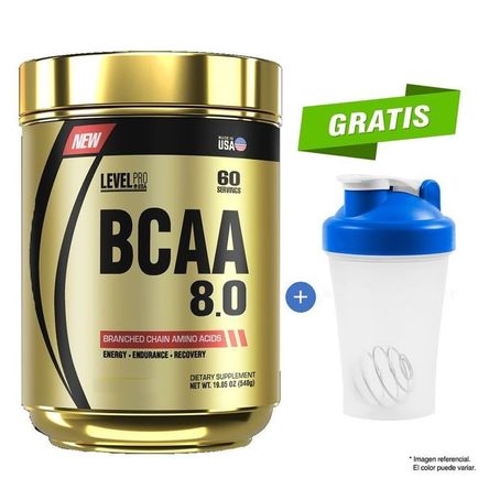 Level Pro Bcaa Level 8.0 540 gramos Fruit Punch