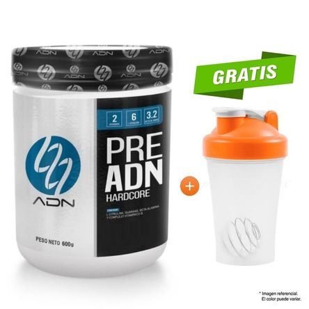 Pre Entreno Adn PreAdn 600gr Naranja Shaker Pre Entreno Adn PreAdn 600gr Naranja Shaker