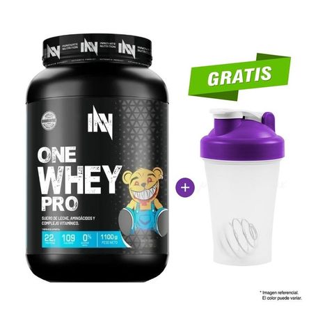 Proteina Suero De Leche One Whey Pro INN 1.1 Kg Vainilla Proteina Suero De Leche One Whey Pro INN 1.1 Kg Vainilla