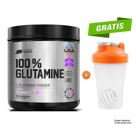 L-GLUTAMINA UNIVERSE NUTRITION 500 GRAMOS