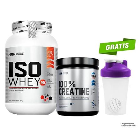 PACK ISO WHEY 1.1KG COOKIES Y 100% CREATINE 250 GR
