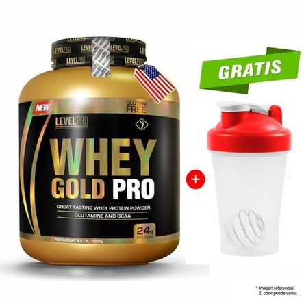 PROTEÍNA WHEY GOLD PRO 3KG VAINILLA - 100 SERVICIOS