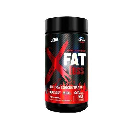 Quemador XFAT LOSS Frasco De 60 Cap Americano Quemador XFAT LOSS Frasco De 60 Cap Americano