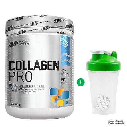 Colágeno Universe Nutrition Collagen Pro 500gr Sandía + Shaker Colágeno Universe Nutrition Collagen Pro 500gr Sandía + Shaker
