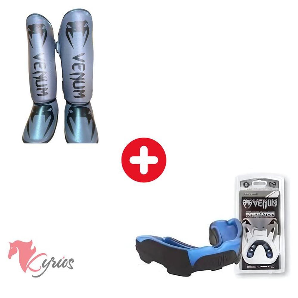 CANILLERA VENUM IMPORTADA TALLA L + BUCAL VENUM