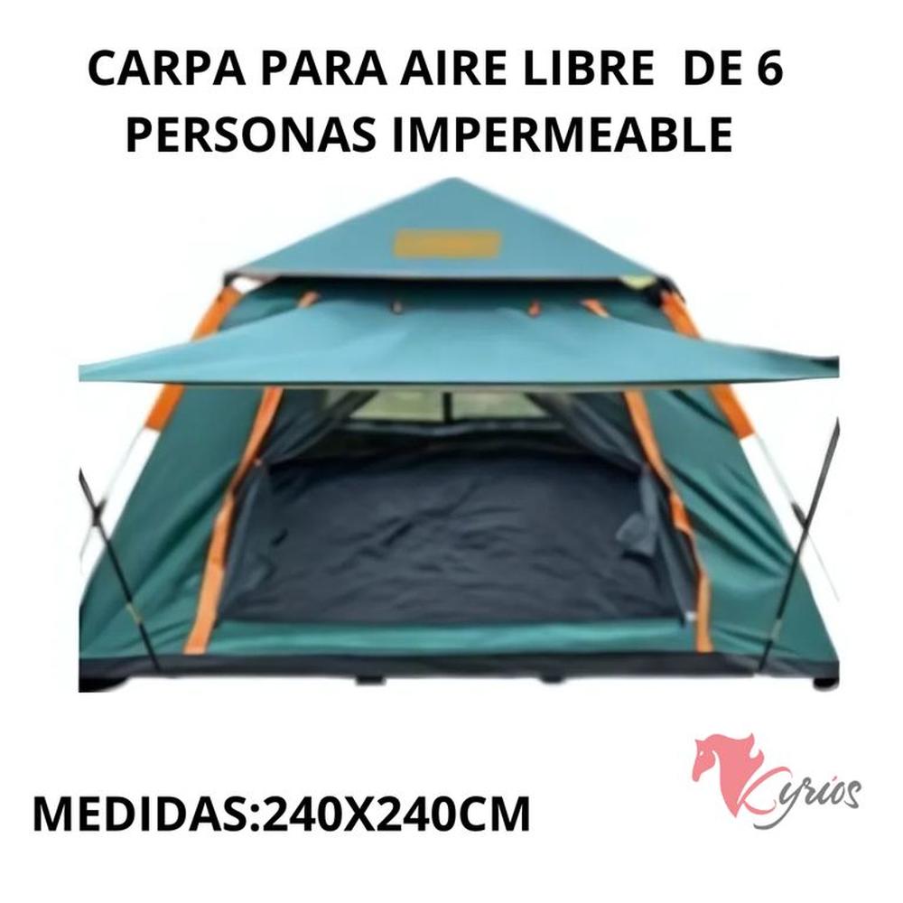 Carpa Para Aire Libre 6 Personas
