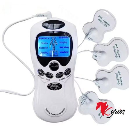 ELECTRO DE 4 PARCHES PARA TERAPIA Y RELAJACION ELECTRO DE 4 PARCHES PARA TERAPIA Y RELAJACION
