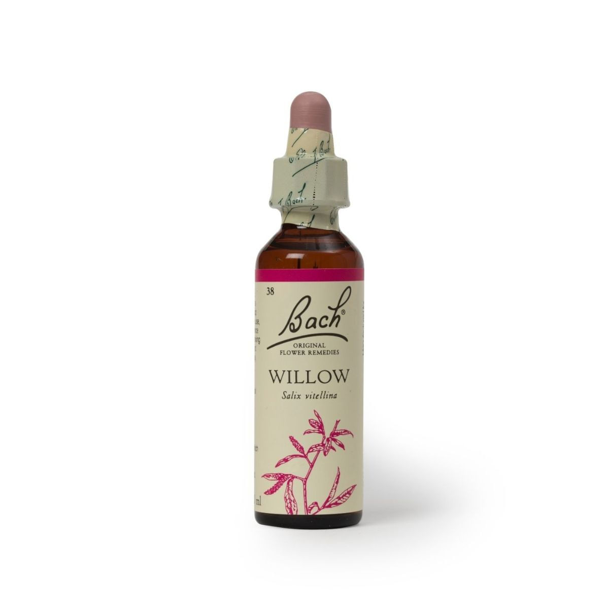 Esencia de Flores de Bach Willow en gotas 20ml  para el Resentimiento y la Amargura.
