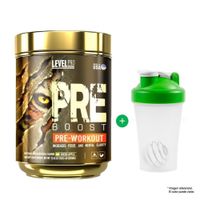 PRE BOOST Pre-Workout 352 Gramos Green Apple + Shaker
