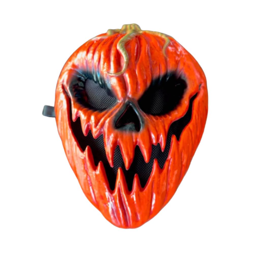 Máscara Calabaza Tenebrosa con Elastico Halloween Máscara Calabaza Tenebrosa con Elastico Halloween