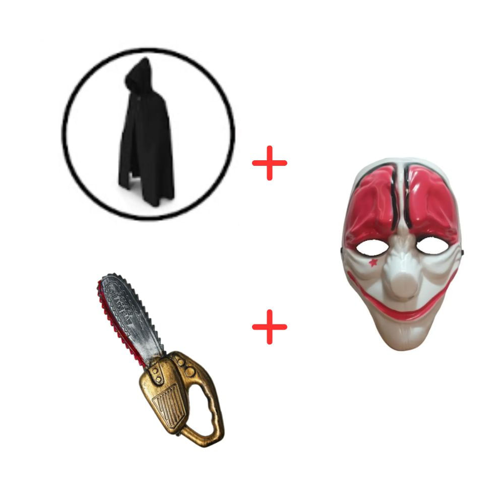 Disfraz Completo Payaso con Cerebro Halloween Talla M Disfraz Completo Payaso con Cerebro Halloween Talla M