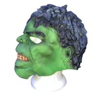 Máscara de Látex para Niño Verde Halloween