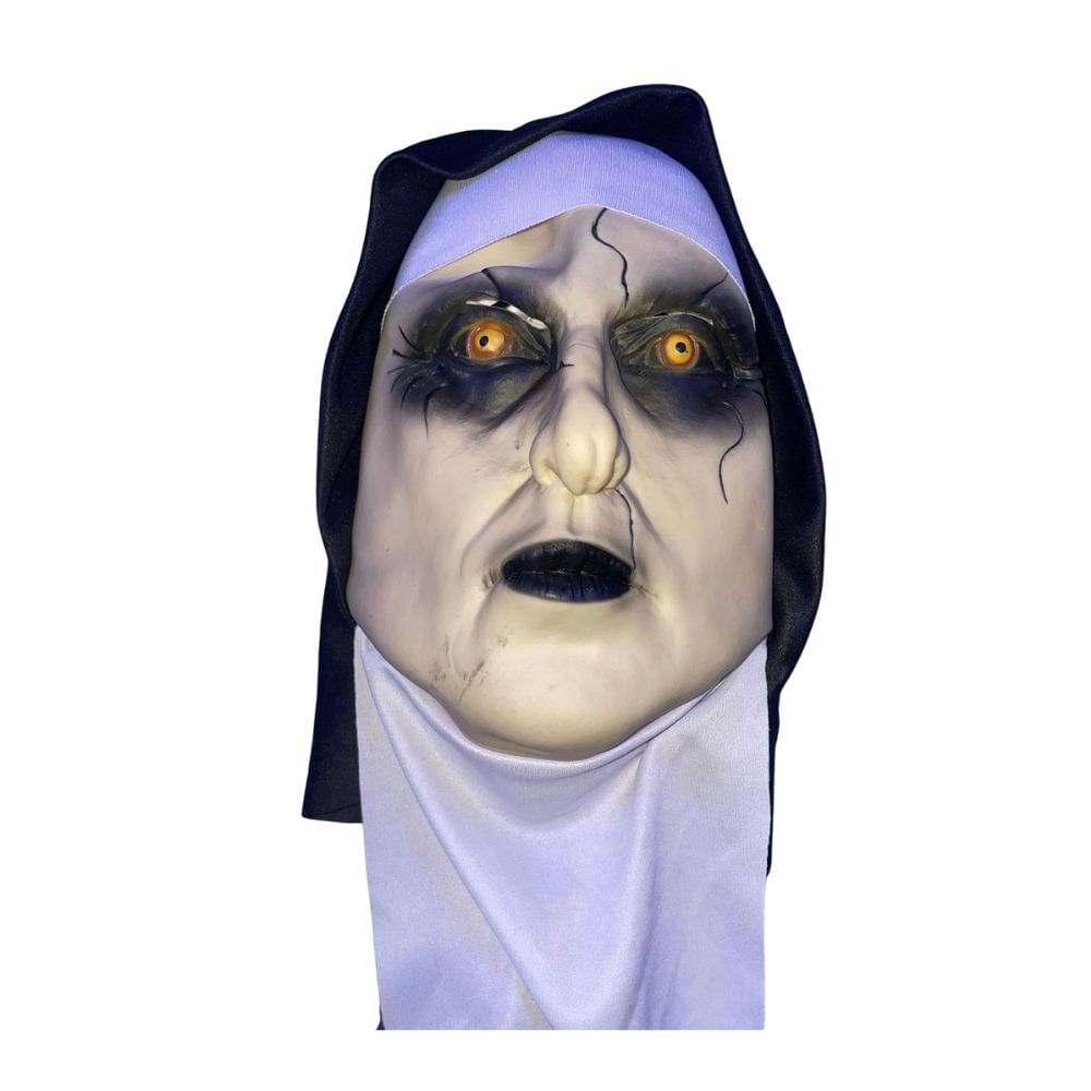 Máscara de Látex La Monja Cosplay Halloween Máscara de Látex La Monja Cosplay Halloween
