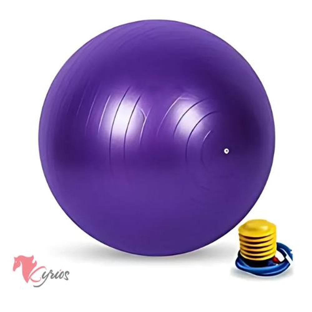 Pelota De Yoga 75CM Color Morado