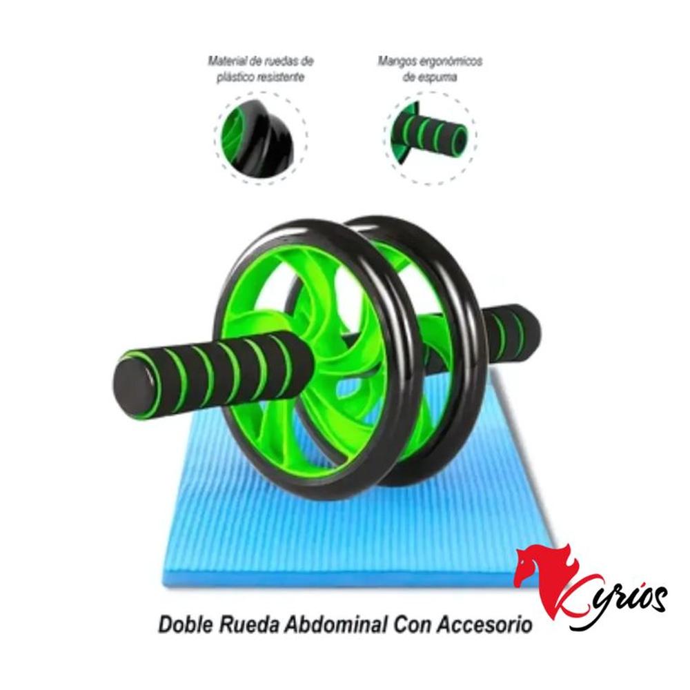 RUEDA DE PVC PARA ENTRENAR EL ABDOMEN DESDE DE CASA