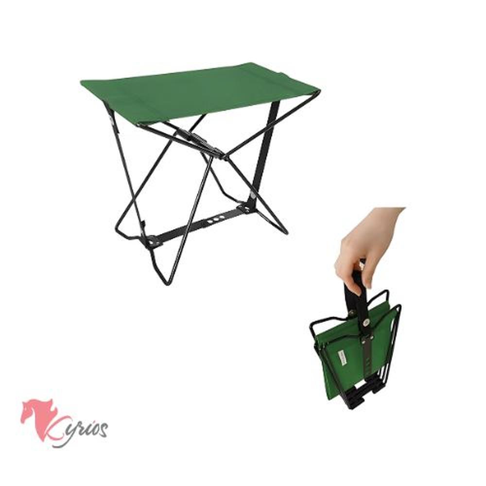 Taburete Compacto Para Acampar