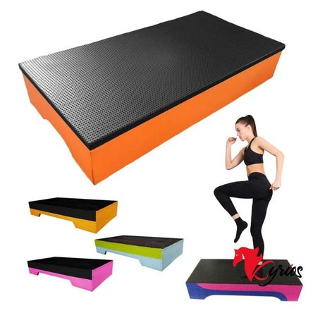 STEP DE MADERA PARA ENTRENAMIENTOS Y AEROBICOS Standard Multicolor STEP DE MADERA PARA ENTRENAMIENTOS Y AEROBICOS Standard Multicolor