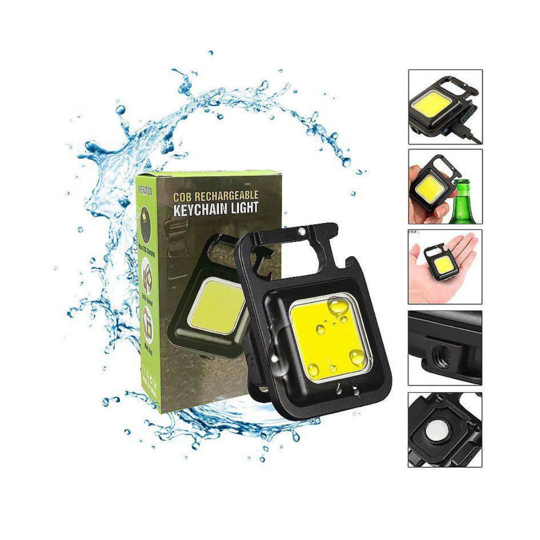 Mini Linterna Led Llavero Recargable Magnético