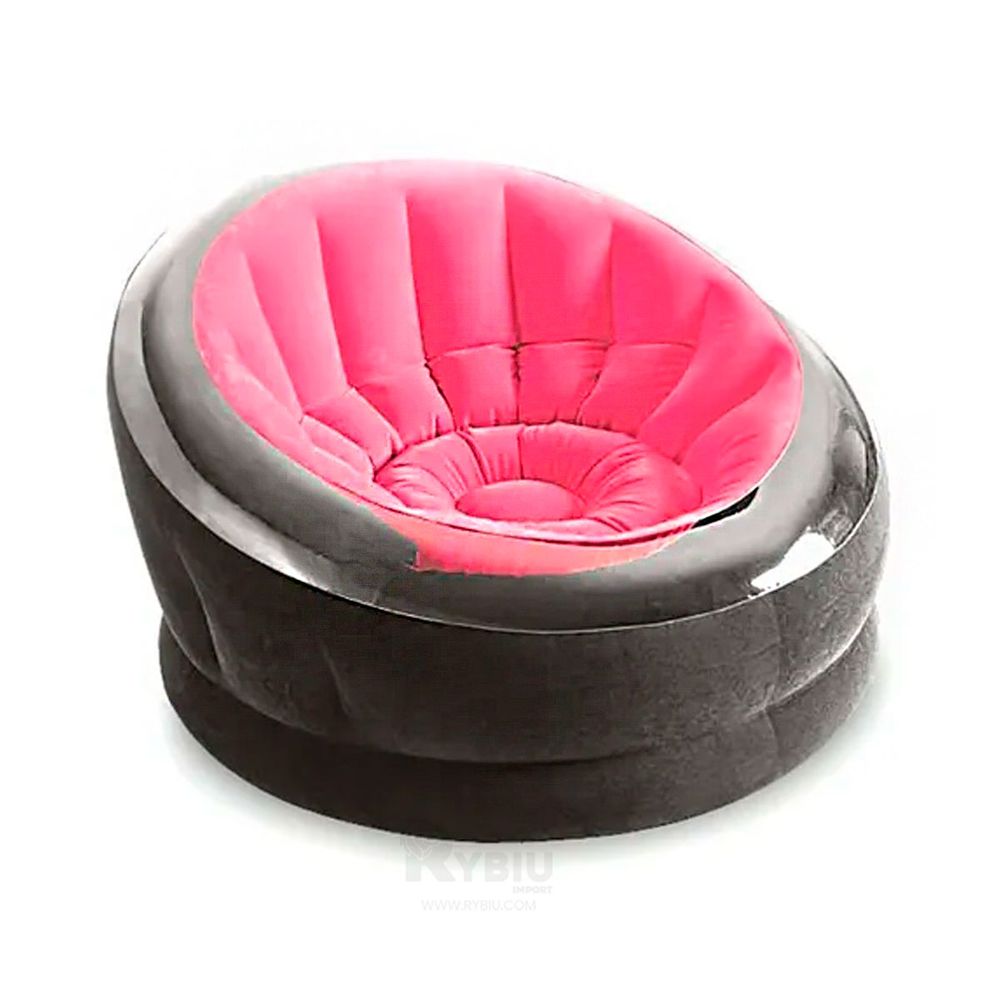 Sofa Facil de Armar en Color Rosado Y+Stickers Sofa Facil de Armar en Color Rosado Y+Stickers