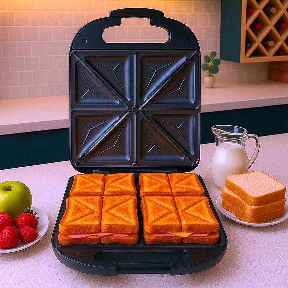 Sandwichera 4 Panes Mod. Mega Toast 20848092-1 Sandwichera 4 Panes Mod. Mega Toast 20848092-1