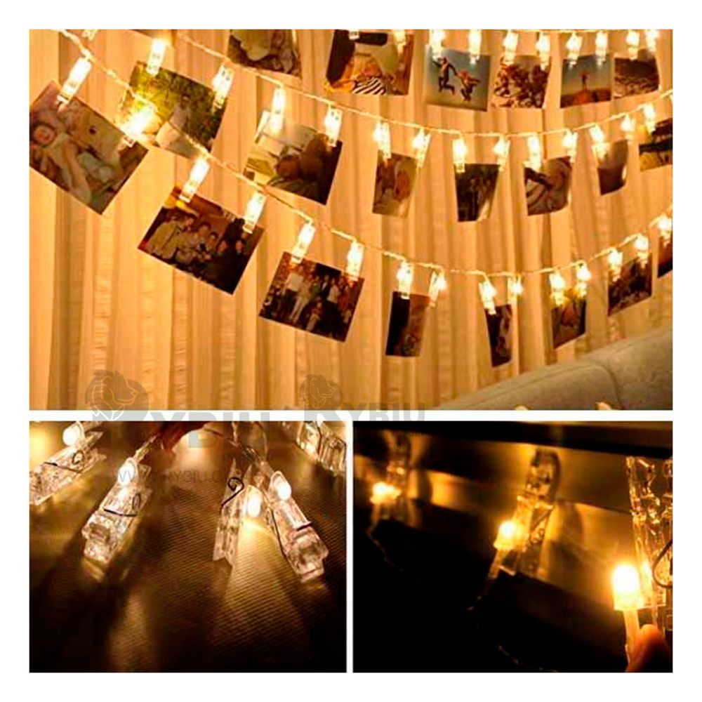Luces Decorativas Calida para Fotos Y+Agendita Luces Decorativas Calida para Fotos Y+Agendita