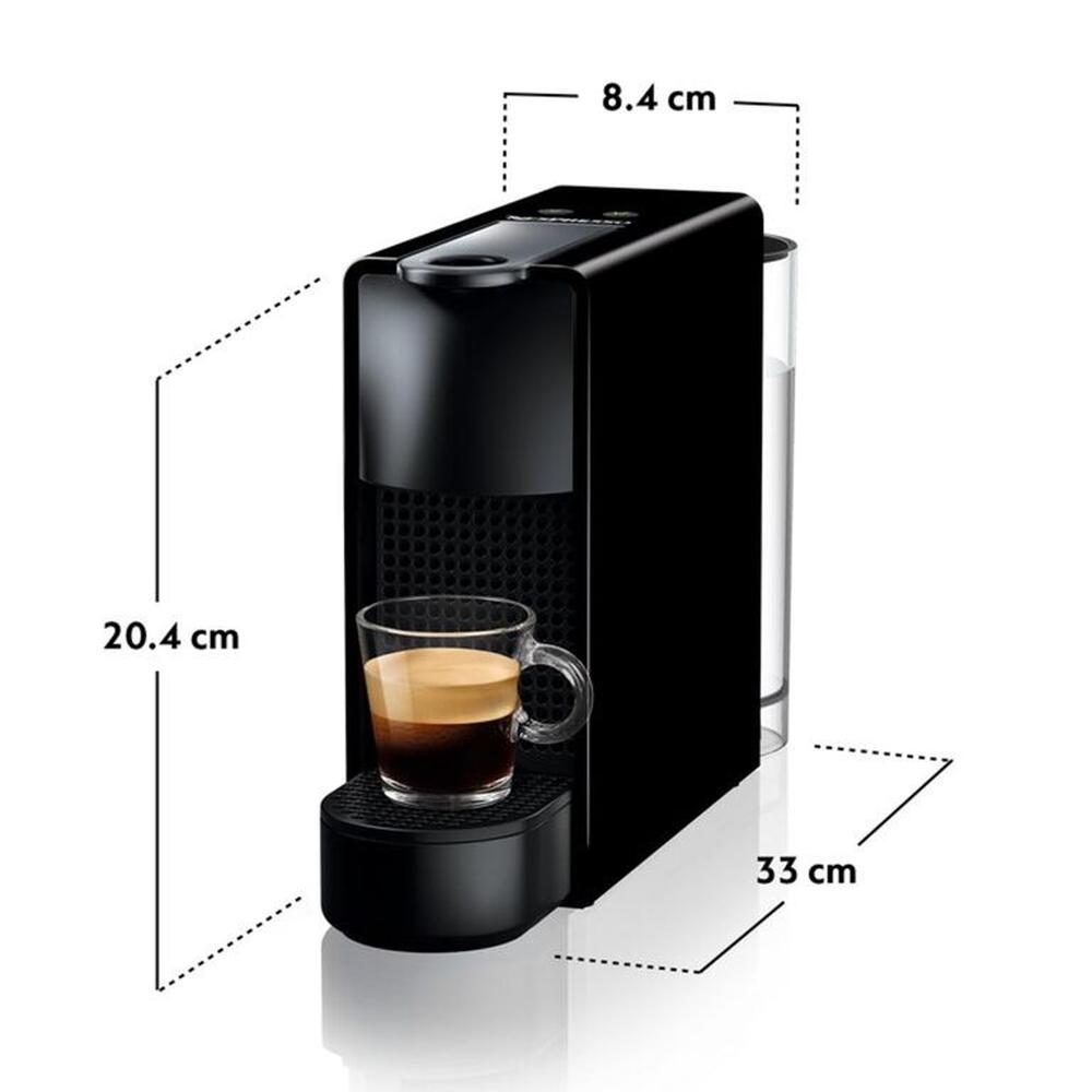 Cafetera Nespresso Essenza Mini Negra 19 Bares Cafetera Nespresso Essenza Mini Negra 19 Bares