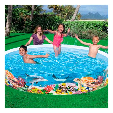 Piscina de Delfin Maravilloso en Multicolor Y+Agendita Piscina de Delfin Maravilloso en Multicolor Y+Agendita