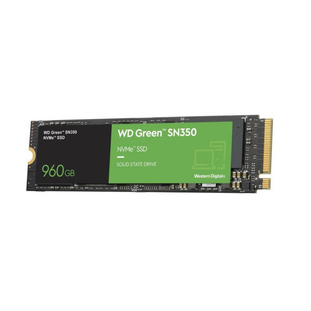 Disco Solido SSD Western Digital SN350 960GB green M2 2280 PCIe 3.0 WDS960G2G0C Disco Solido SSD Western Digital SN350 960GB green M2 2280 PCIe 3.0 WDS960G2G0C