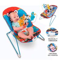 Silla Mecedora Musical Zebra