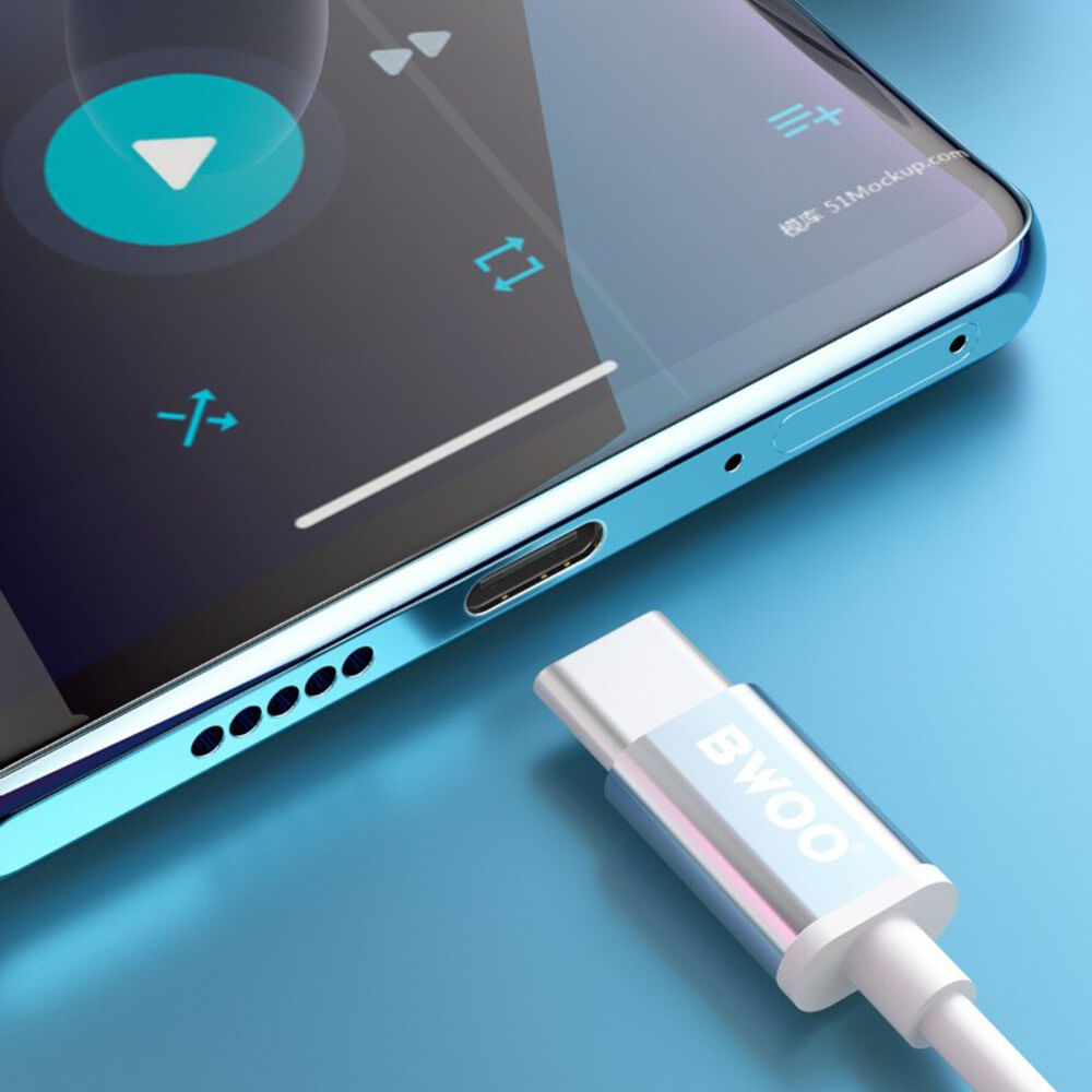 AURICULARES ESTEREO TIPO C CABLE 120CM HF-157 BWOO