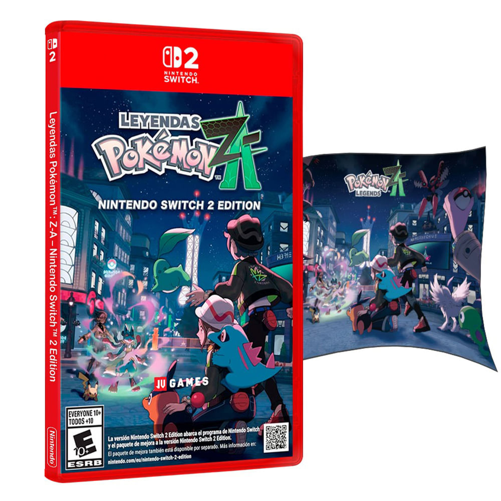 Pokemon Legends Z-A Nintendo Switch 2 Edition Mas Poster