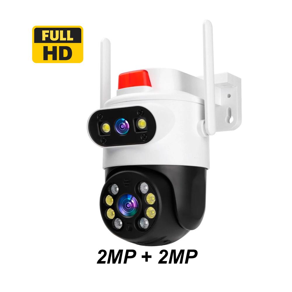 Cámara de Seguridad Lantun A28 Pro Doble Lente Full HD