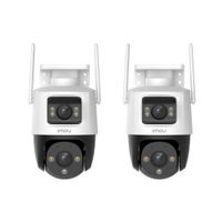 Kit 2 Cámara de Seguridad WiFi Imou Cruiser Dual 10MP 360° Exterior Visión Nocturna Color